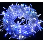 19M 200 LED Fairy Lights - Blue And White